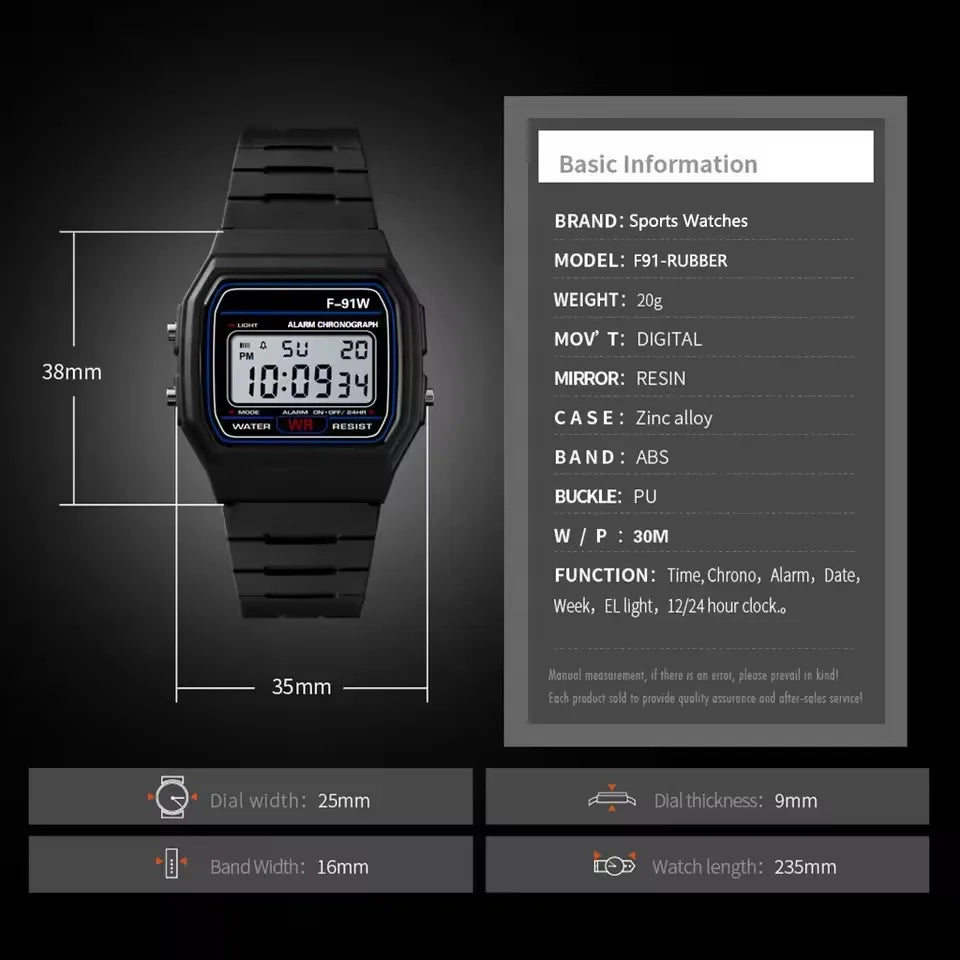 Childrens Digital Sports Watch